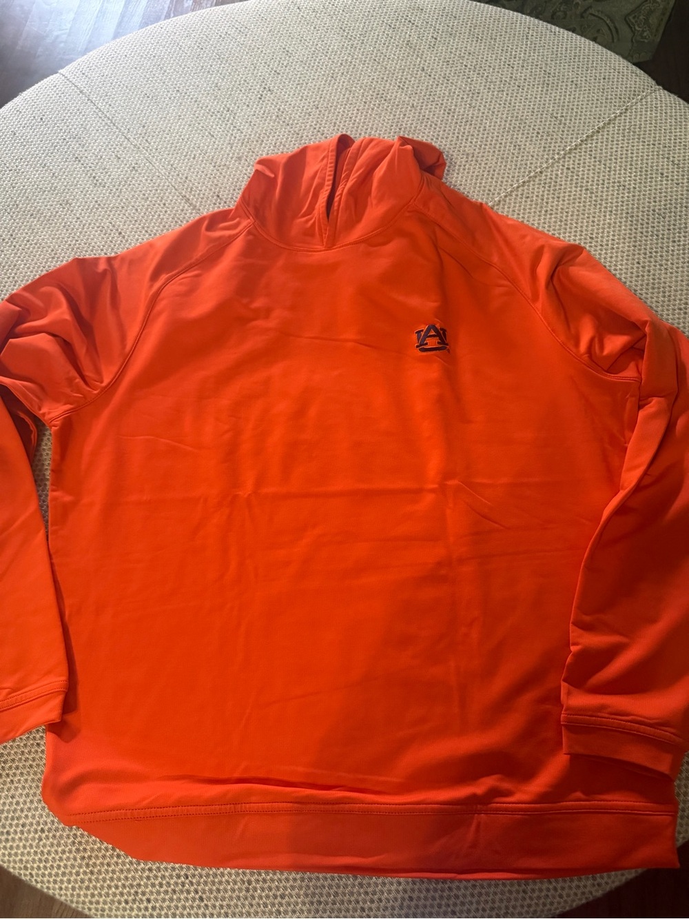 Peter Millar Auburn Pullover Hoodie Jacket - Bright Orange